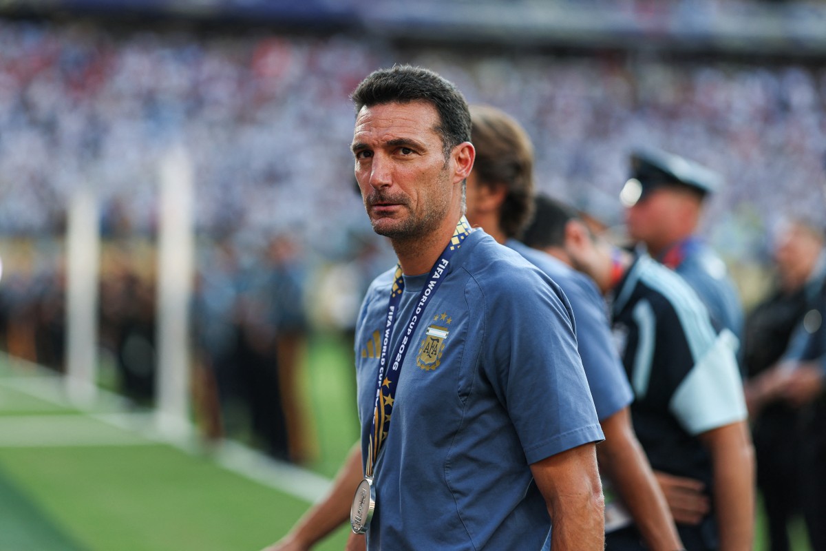 Scaloni admite tristeza após vice da Argentina, mas valoriza campanha na Copa: “Custa chegar até aqui”