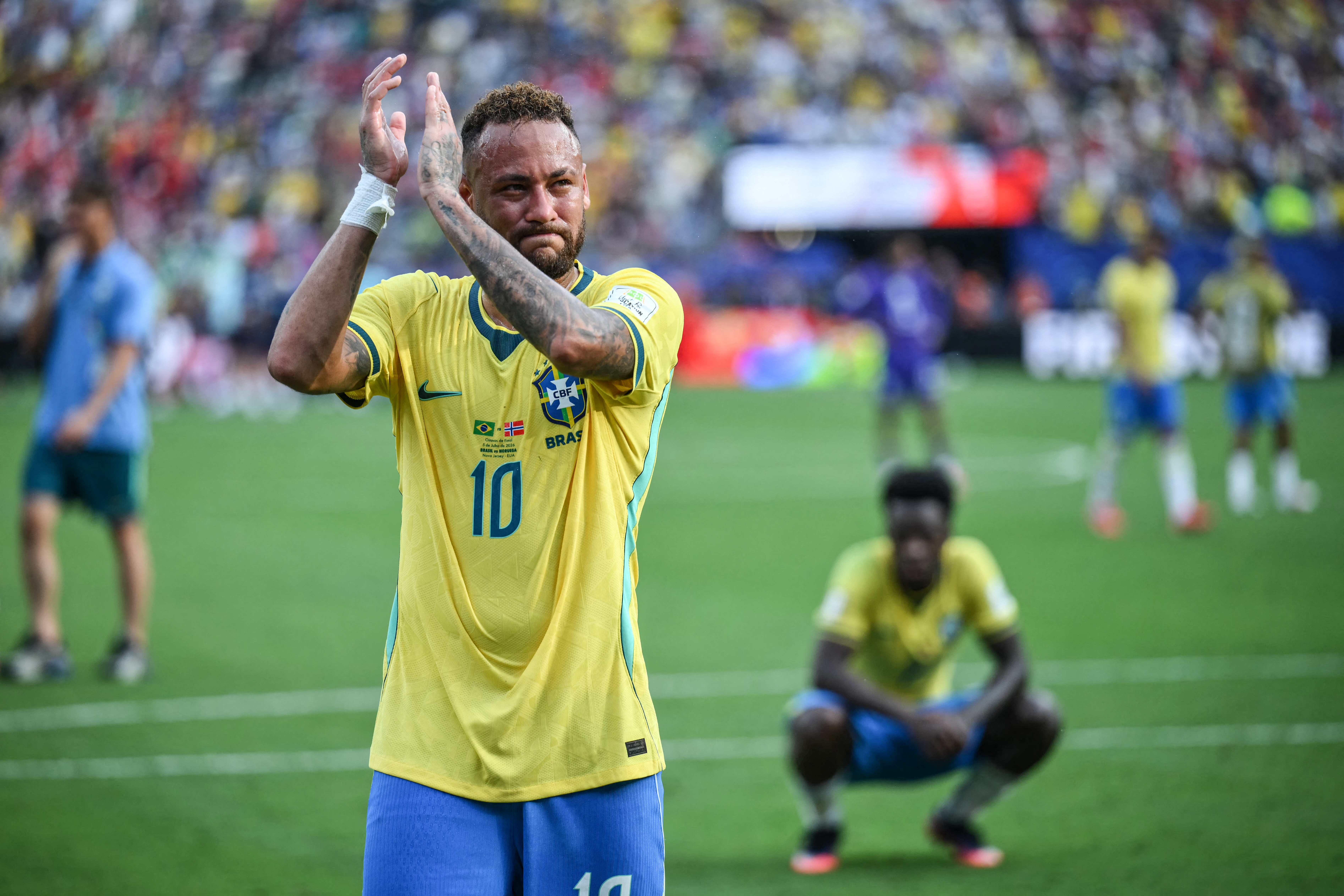 Adeus melancólico: última dança de Neymar pela Seleção tem só 55 minutos e gol em eliminação