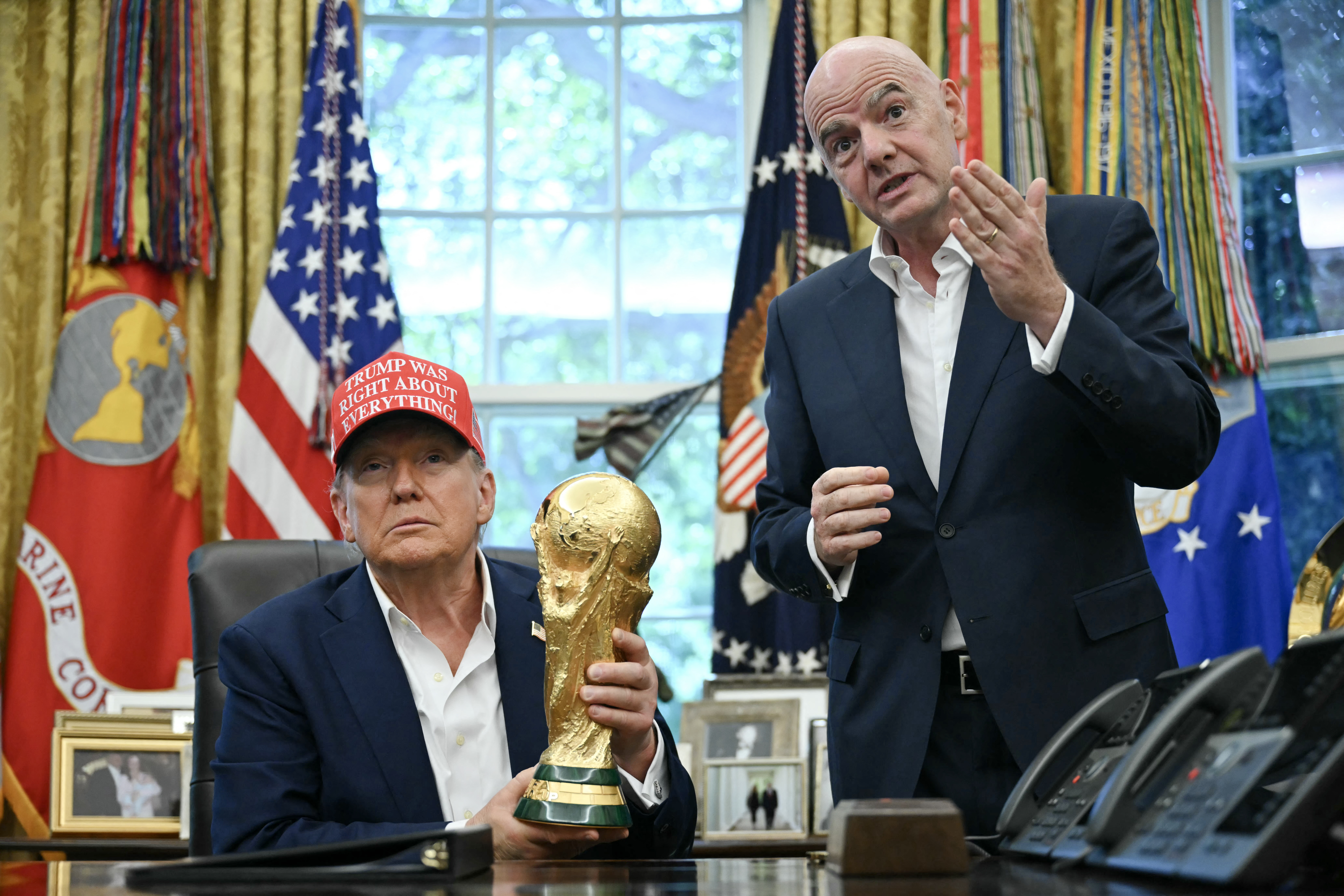 Trump entregará troféu ao campeão da Copa do Mundo