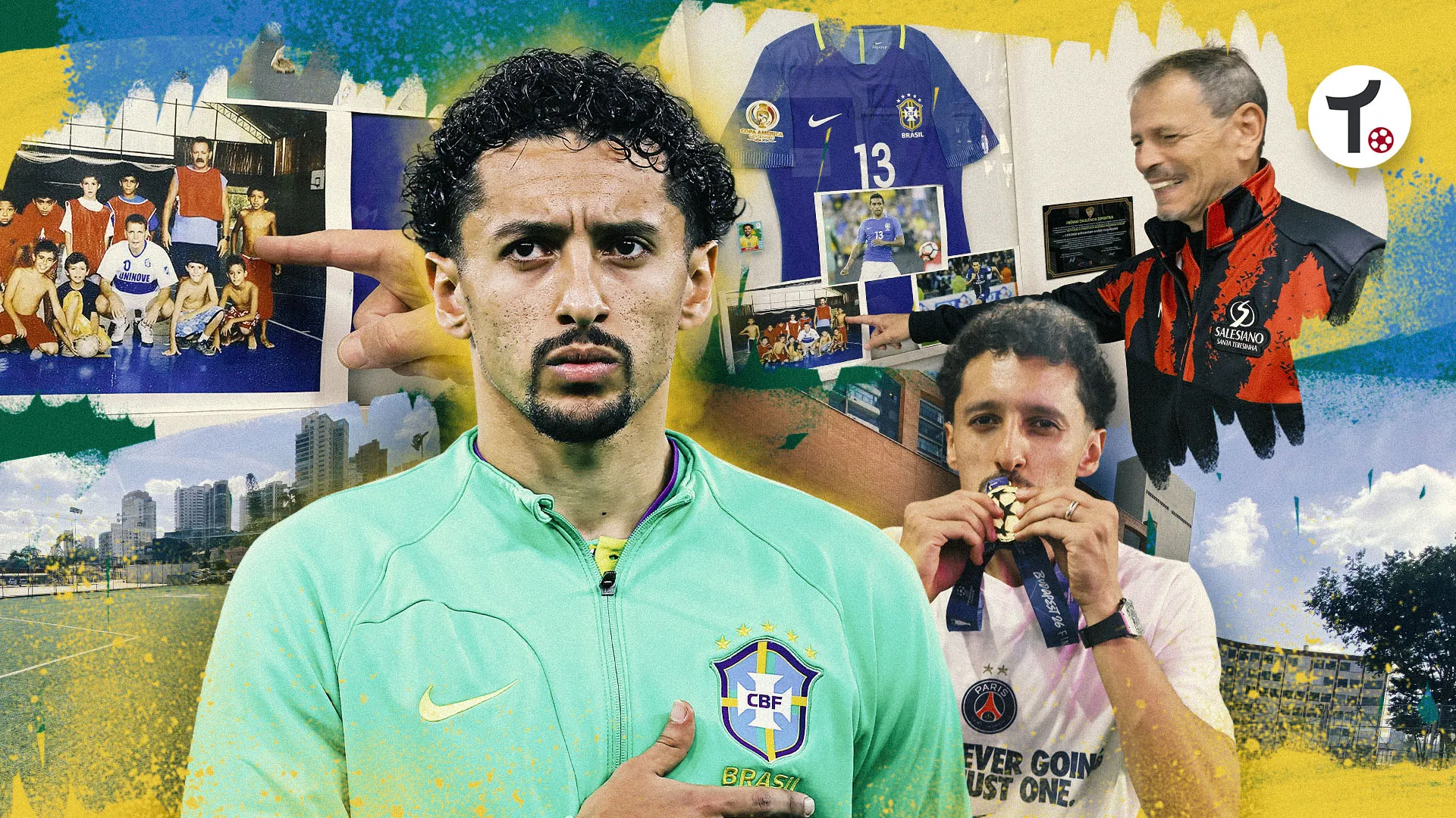Goleiro e astro do atletismo: Quem foi Marquinhos antes de ser capitão do Brasil, pelos olhos de quem o treinou