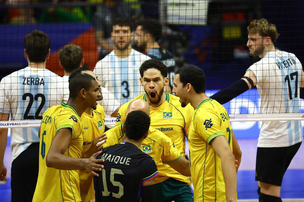 Brasil faz virada épica e supera a Argentina na Liga das Nações
