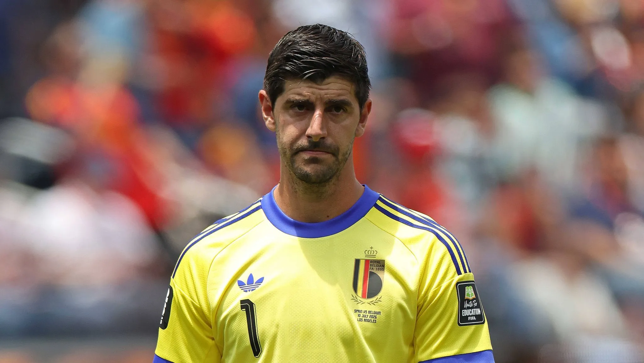 ‘Não é a coisa mais importante’: Courtois faz exigência à Bélgica para não se aposentar