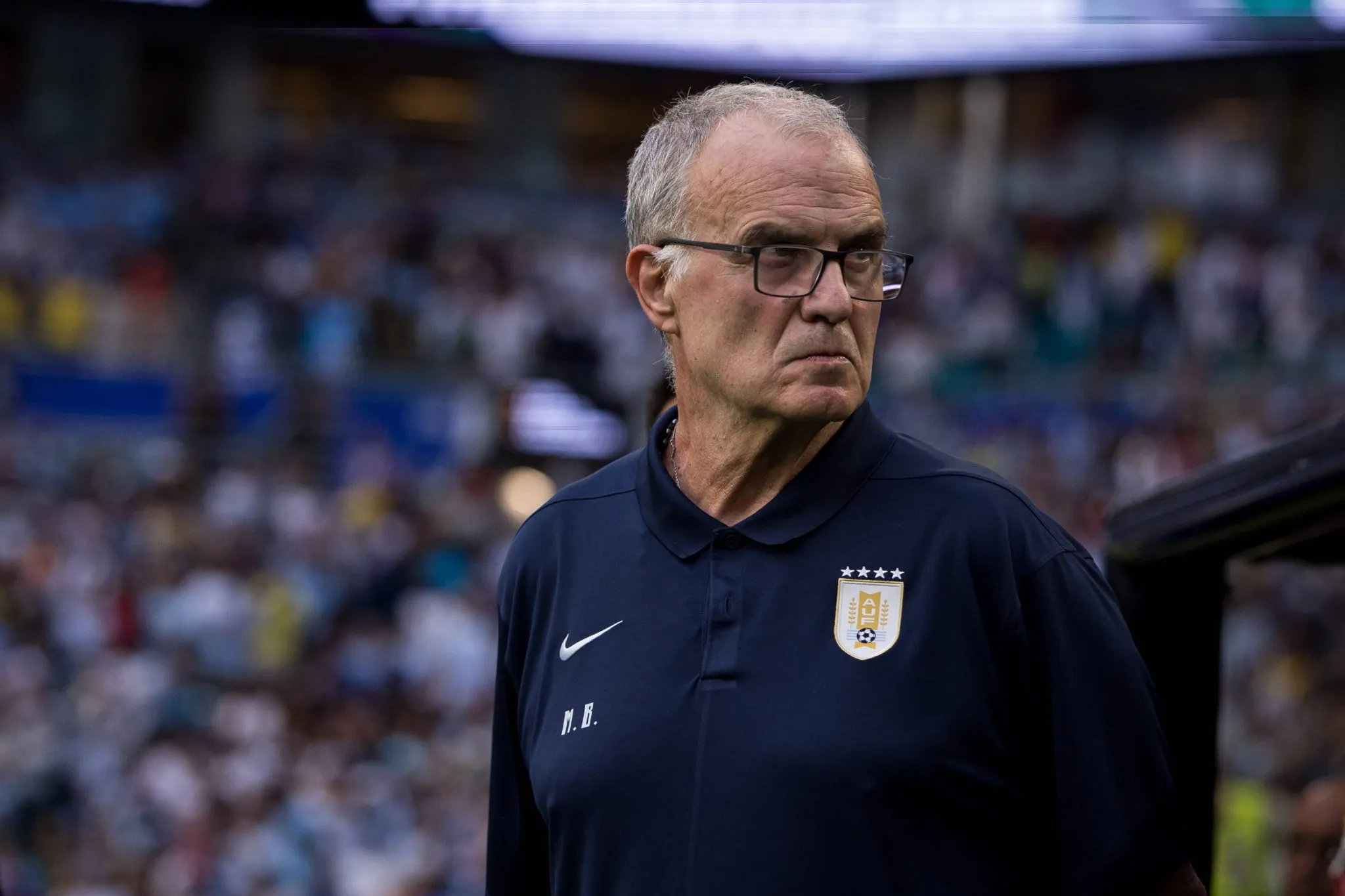 ‘Nossa prioridade’: Bielsa aponta mudanças na escalação do Uruguai de olho em recuperação contra Cabo Verde