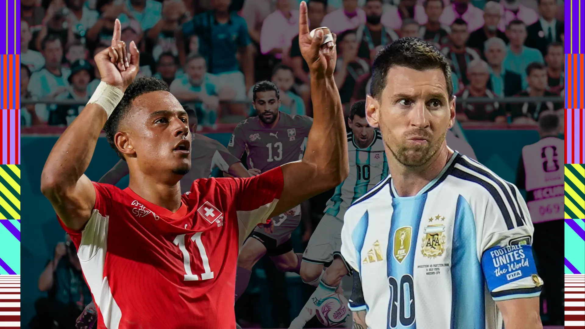 Messi dá assistência, Álvarez marca golaço: As notas de Argentina x Suíça na Copa do Mundo