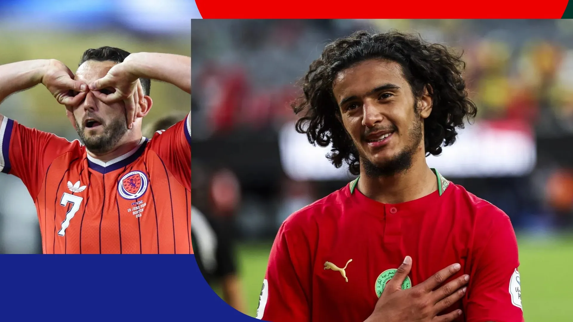 Marrocos x Escócia: As prováveis escalações de jogo do Grupo C da Copa do Mundo